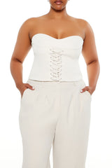 Plus Size Lace-Up Tube Top | Forever 21 discount
