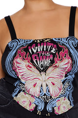 Plus Size Ignite the Flame Crop Top | Forever 21 near me