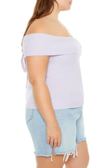 Plus Size Tie-Back Sweater-Knit Top | Forever 21 on sale