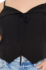 Plus Size Button-Front Cropped Cami | Forever 21 outlet