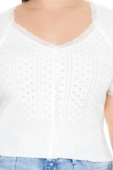 Plus Size Sweater-Knit Crop Top | Forever 21 sale
