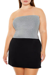 Plus Size Metallic Tube Top | Forever 21 online