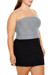 Plus Size Metallic Tube Top | Forever 21 online