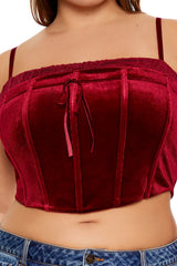Plus Size Velvet Cropped Cami | Forever 21 sale