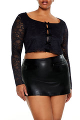 Plus Size Cutout Bow Crop Top | Forever 21 sale