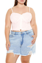 Plus Size Striped Cropped Cami | Forever 21 sale