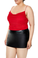 Plus Size Clip Dot Cowl Cami | Forever 21 online
