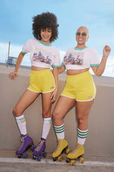 Plus Size Moxi Skates Ringer Tee | Forever 21 on sale