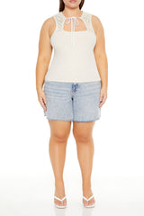 Plus Size Ruched Cutout Tank Top | Forever 21 online