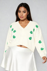 Plus Size Christmas Tree Cardigan Sweater | Forever 21 online