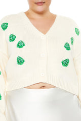 Plus Size Christmas Tree Cardigan Sweater | Forever 21 online