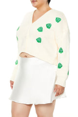 Plus Size Christmas Tree Cardigan Sweater | Forever 21 online