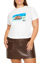 Plus Size Popeye Christmas Baby Tee | Forever 21 on sale