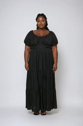 Plus Size Tiered Puff-Sleeve Maxi Dress | Forever 21 discount