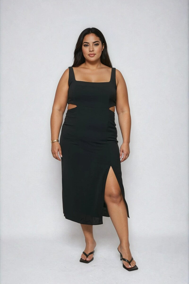Plus Size Cutout Bodycon Midi Dress | Forever 21 on sale