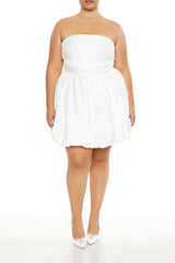 Plus Size Bubble-Hem Mini Dress | Forever 21 outlet