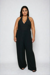 Plus Size Halter Wide-Leg Jumpsuit | Forever 21 discount
