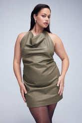 Plus Size Cowl Halter Mini Dress | Forever 21 US