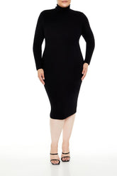 Plus Size Faux Gem Midi Sweater Dress | Forever 21 near me