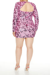 Plus Size Sequin Cutout Mini Dress | Forever 21 sale