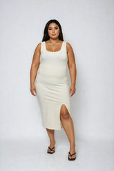 Plus Size Ponte Knit Bodycon Midi Dress | Forever 21 online