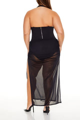 Plus Size Sheer Halter Maxi Dress | Forever 21 sale