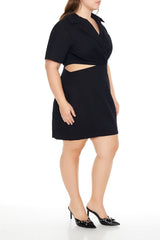 Plus Size Surplice Cutout Mini Dress | Forever 21 online