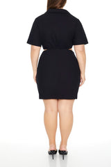 Plus Size Surplice Cutout Mini Dress | Forever 21 online