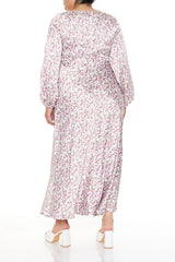 Plus Size Satin Floral Maxi Dress | Forever 21 outlet