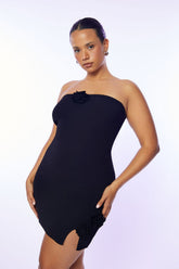 Plus Size Rosette Tube Mini Sweater Dress | Forever 21 US