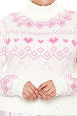 Plus Size Fair Isle Turtleneck Sweater | Forever 21 US