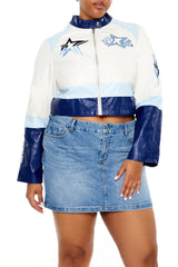 Plus Size Flaming Heart Moto Jacket | Forever 21 outlet