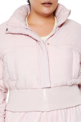 Plus Size Cropped Puffer Jacket | Forever 21 online