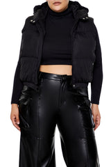 Plus Size Hooded Puffer Vest | Forever 21 outlet