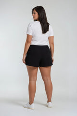 Plus Size Pleated Drawstring Mini Skort | Forever 21 on sale