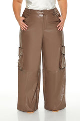 Plus Size Faux Leather Cargo Pants | Forever 21 near me
