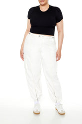 Plus Size High-Rise Cargo Joggers | Forever 21 discount