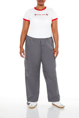 Plus Size Twill Cargo Wallet Chain Pants | Forever 21 sale