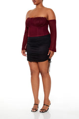 Plus Size Drawstring Mini Skirt | Forever 21 on sale