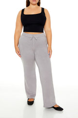 Plus Size Sweater-Knit Pants | Forever 21 US