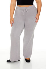 Plus Size Sweater-Knit Pants | Forever 21 US