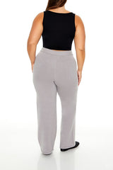 Plus Size Sweater-Knit Pants | Forever 21 US