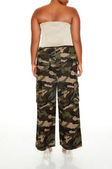 Plus Size Camo Print Fleece Sweatpants | Forever 21 online