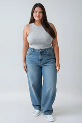 Plus Size Wide-Leg Denim Jeans | Forever 21 sale