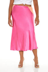 Plus Size Satin Midi Slip Skirt | Forever 21 near me