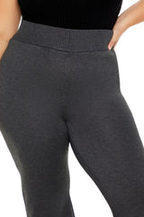 Plus Size Sweater-Knit Flare Pants | Forever 21 sale