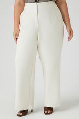 Plus Size High-Rise Straight Pants | Forever 21 US