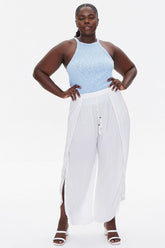 Plus Size Crochet-Trim Tassel Pants | Forever 21 sale