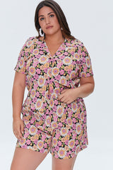 Plus Size Floral Print Shorts | Forever 21 discount