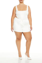 Plus Size High-Rise Pull-On Shorts | Forever 21 US